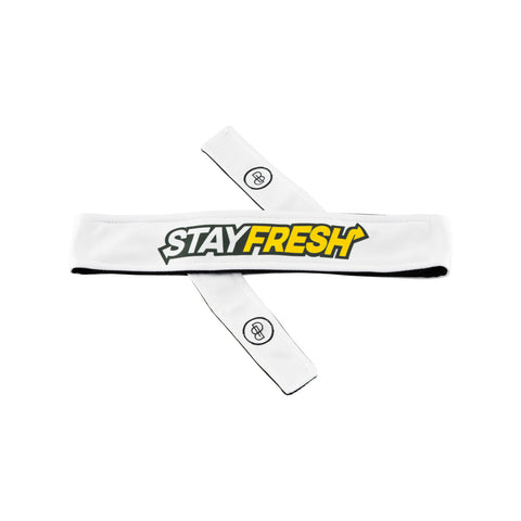 PB Swag Bag Headband - Stay Fresh White/White/Yellow